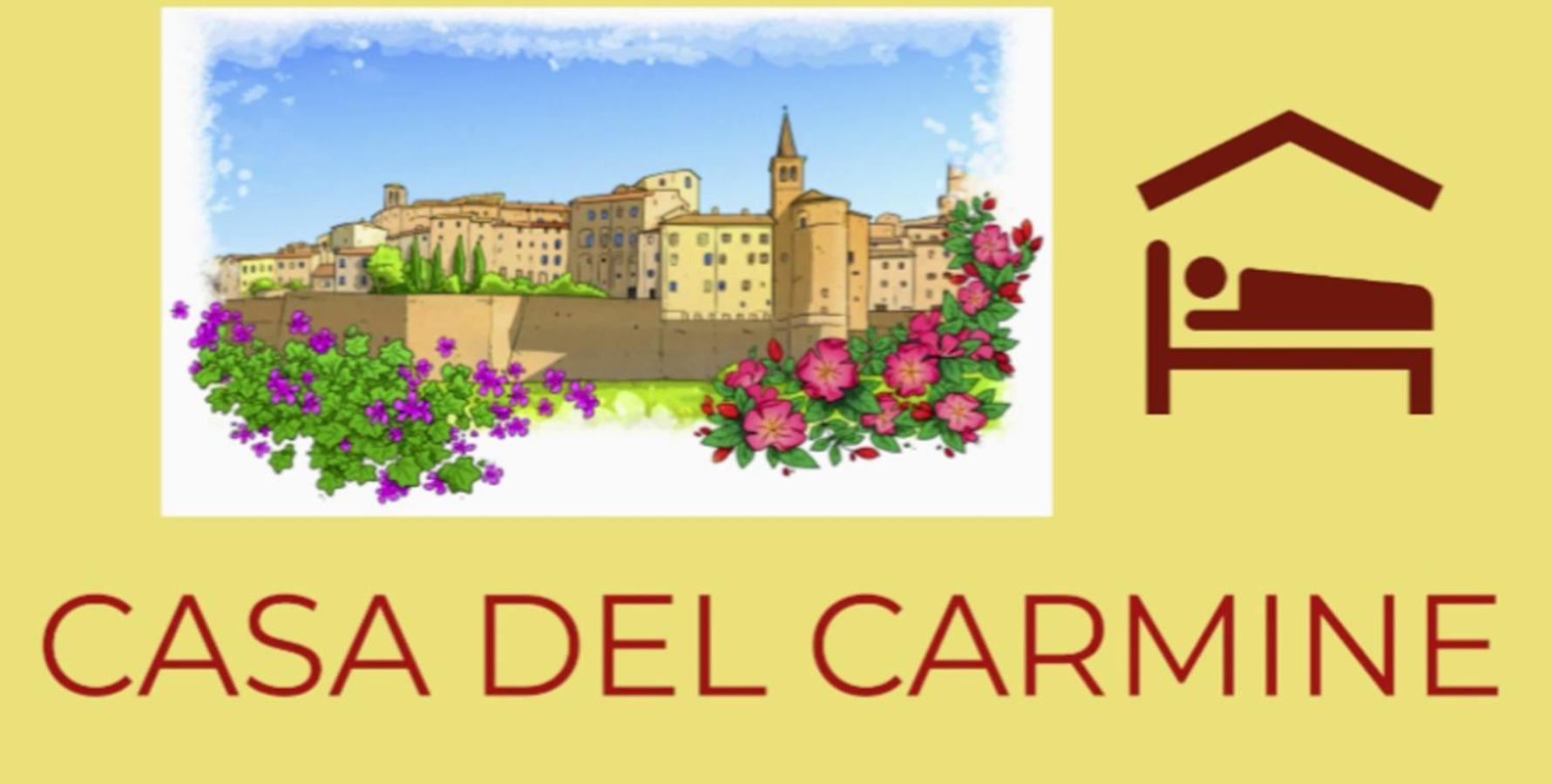 Casa Del Carmine Villa Anghiari Bagian luar foto
